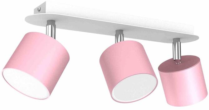 Lampa sufitowa DIXIE PINK 3xGX53 (MLP7611) - Milagro