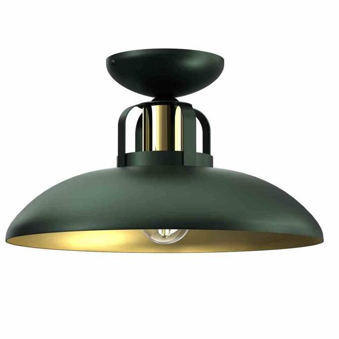 Lampa sufitowa FELIX GREEN/GOLD 1xE27 (MLP7708) - Milagro