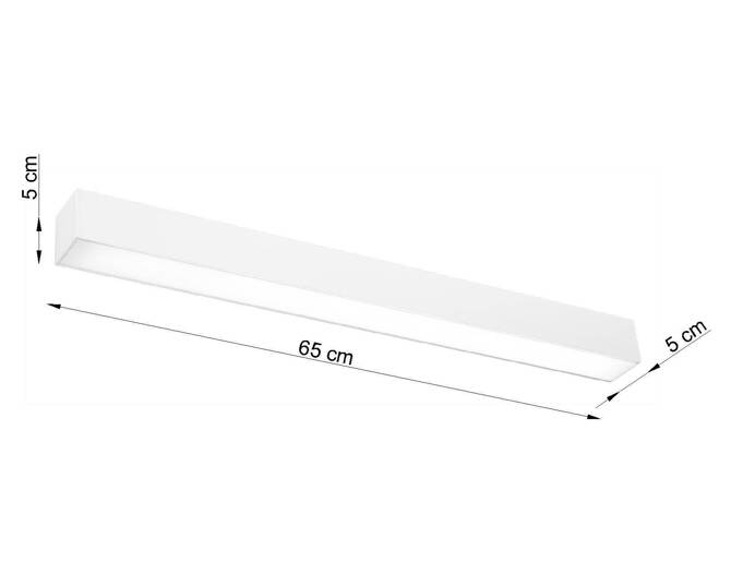 Lampa sufitowa PINNE 67 biały 4000K (TH.044) - Thoro Lighting