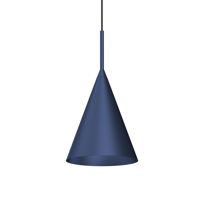 Lampa wisząca CAPITAL NAVY BLUE Ø17cm (MLP0968) - Milagro