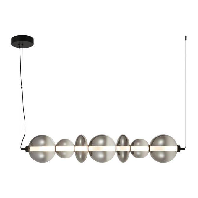 Lampa wisząca DAPHNE SMOKED 40W (ML0348) - Milagro