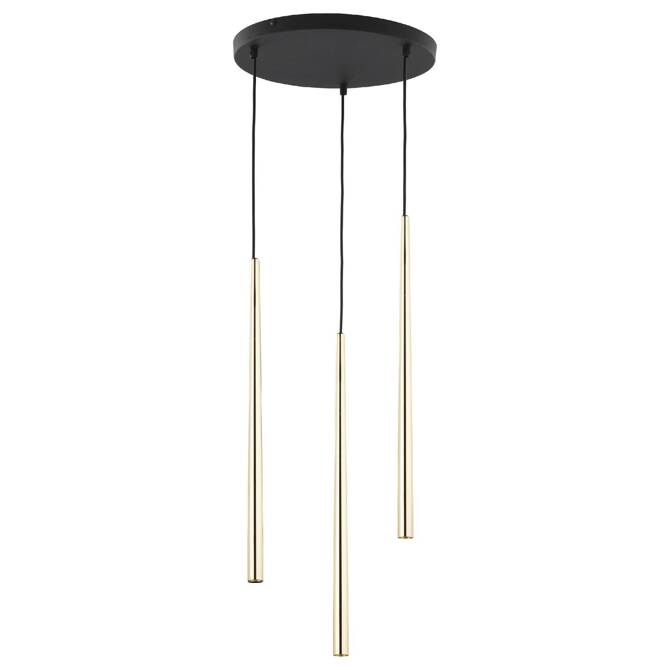 Lampa wisząca PIANO złota 3 PŁ (6421) - TK Lighting