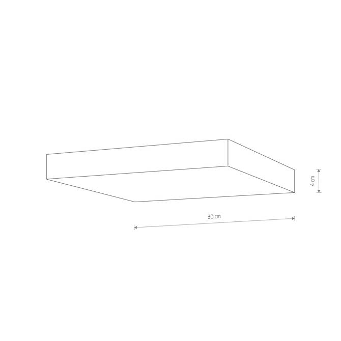 Plafon LID SQUARE LED 50W (10432) - Nowodvorski