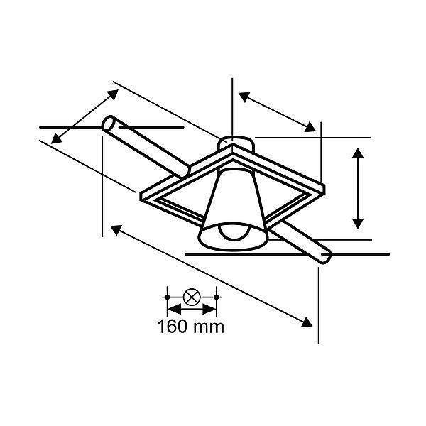 System linkowy spot MacII max1x10W GU5,3 Biały mat/Chrom 12V DC 60VA twszt/metal (PL94433) - Paulmann