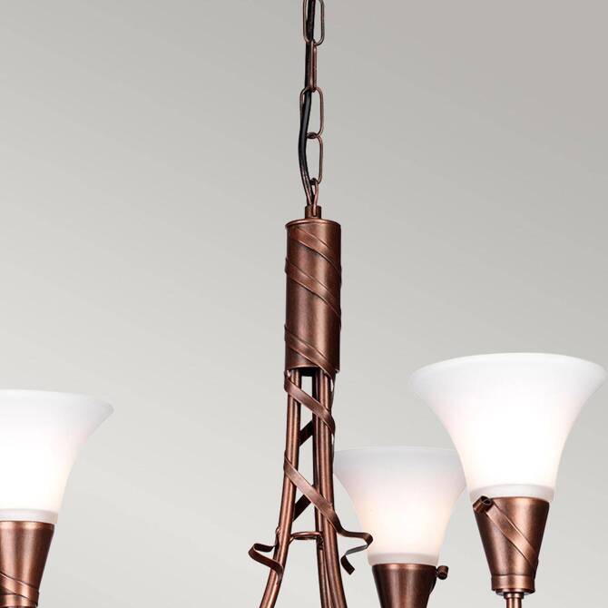 Żyrandol Emily (EM3-COPPER) - Elstead Lighting