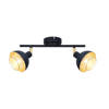 Lampa sufitowa Savio (SPL-27357-2-BK-GD) - Italux