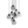 Lampa wisząca CUBUS GRAPHITE 9 KOŁO (10208) - TK Lighting